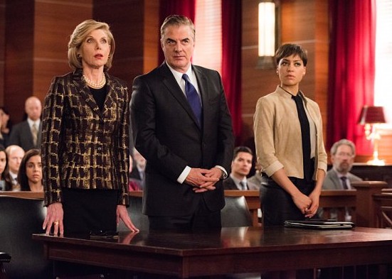 Diane, Peter et Lucca au tribunal